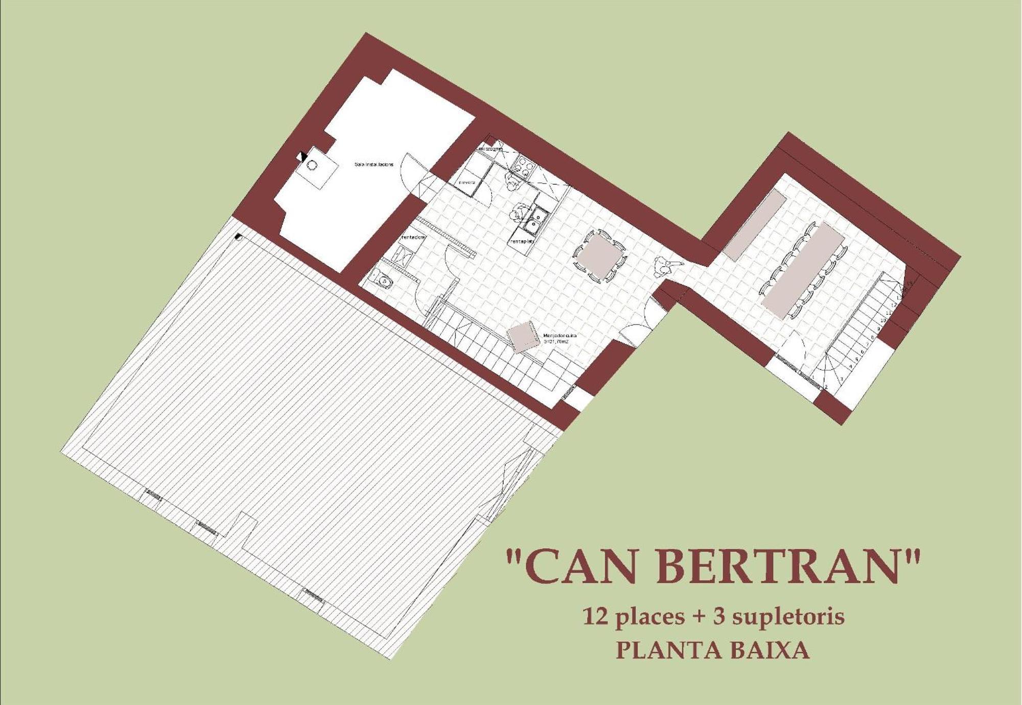 Can Bertran Fornells de la Montaña 外观 照片